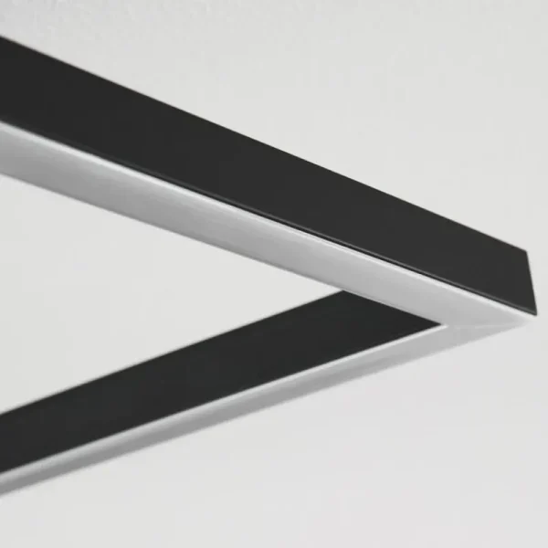 hofstein Plafonnier Cheka LED Noir, 2 lumières, Télécommandes* Lampes Modernes