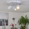 hofstein Plafonnier Chennai LED Chrome, Blanc, 3 lumières* Lampes Modernes