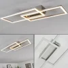 hofstein Plafonnier Chilkat LED Nickel mat, 1 lumière* Lampes Modernes
