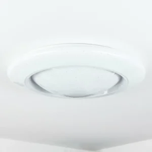 hofstein Plafonnier Cresta LED Blanc, 2 lumières, Changeur de couleurs* Lampes Modernes