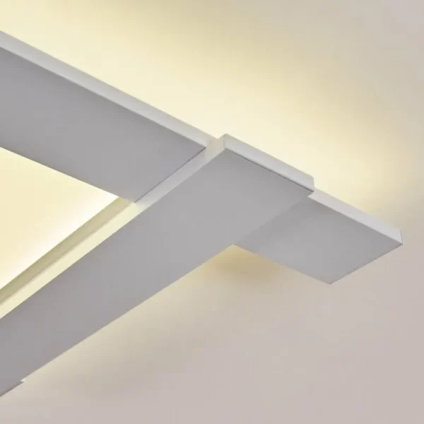 hofstein Plafonnier Cuchara LED Blanc, 1 lumière* Lampes Modernes
