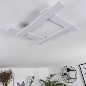 hofstein Plafonnier Cuchara LED Blanc, 1 lumière* Lampes Modernes