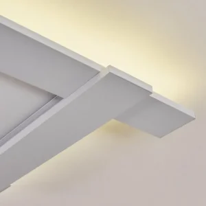 hofstein Plafonnier Cuchara LED Blanc, 1 lumière* Lampes Modernes