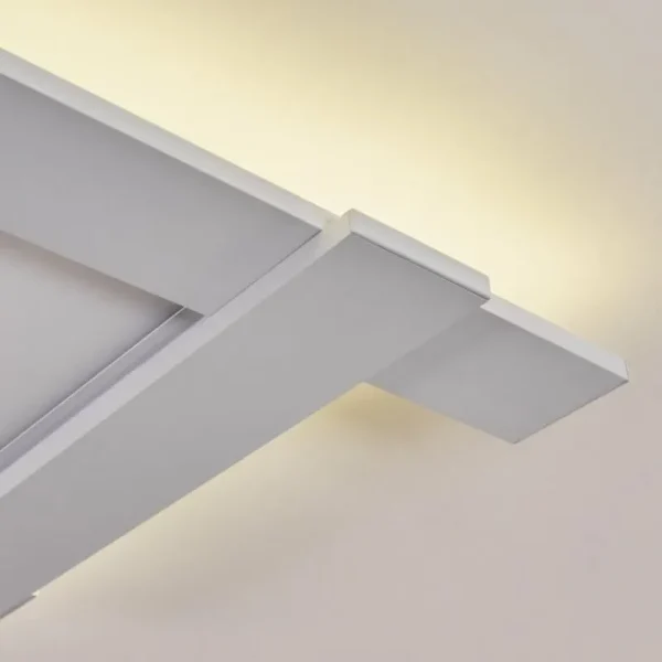 hofstein Plafonnier Cuchara LED Blanc, 1 lumière* Lampes Modernes