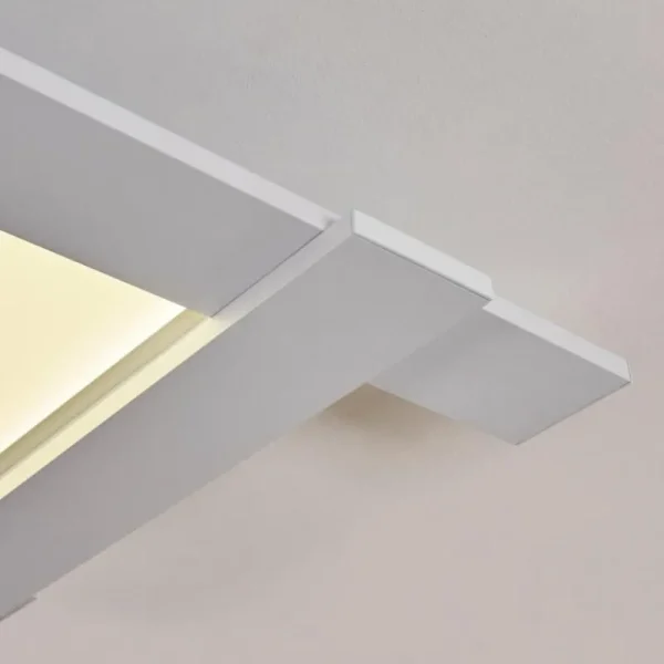 hofstein Plafonnier Cuchara LED Blanc, 1 lumière* Lampes Modernes