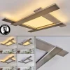 hofstein Plafonnier Cuchara LED Nickel mat, 1 lumière* Lampes Modernes