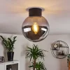 hofstein Plafonnier Cumuato Noir, 1 lumière* Lampes En Verre