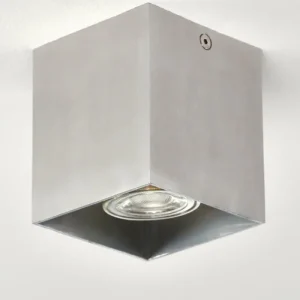 hofstein Plafonnier Curacao Argenté, 1 lumière* Lampes Modernes