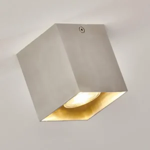 hofstein Plafonnier Curacao Argenté, 1 lumière* Lampes Modernes