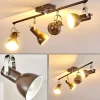 hofstein Plafonnier Danikon Brun, 4 lumières* Lampes Modernes