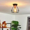 hofstein Plafonnier Denno Cuivre, Noir, 1 lumière* Lampes Modernes