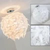 hofstein Plafonnier Dokkas Chrome, 1 lumière* Lampes Modernes