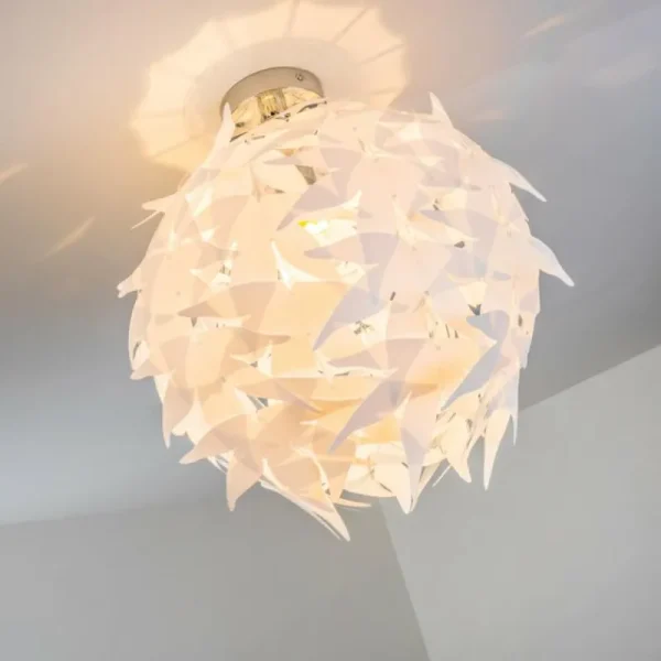 hofstein Plafonnier Dokkas Chrome, 1 lumière* Lampes Modernes
