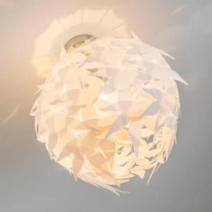 hofstein Plafonnier Dokkas Chrome, 1 lumière* Lampes Modernes