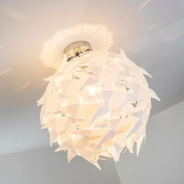 hofstein Plafonnier Dokkas Chrome, 1 lumière* Lampes Modernes