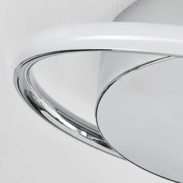 hofstein Plafonnier Donebas LED Chrome, 1 lumière* Lampes Modernes