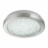 hofstein Plafonnier Eglo AREZZO 2 LED Aspect cristal, Nickel mat, 1 lumière* Lampes Modernes