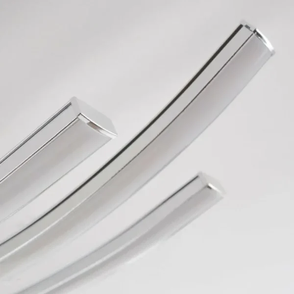 hofstein Plafonnier Eglo Roncade LED Chrome, 3 lumières* Lampes Modernes