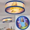 hofstein Plafonnier Erie Bleu, Multicolore, 2 lumières* Lampes Modernes