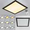 hofstein Plafonnier Essaouira LED Noir, 1 lumière, Télécommandes* Lampes Modernes