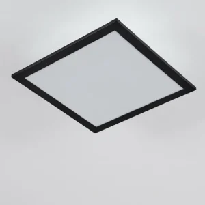 hofstein Plafonnier Essaouira LED Noir, 1 lumière, Télécommandes* Lampes Modernes