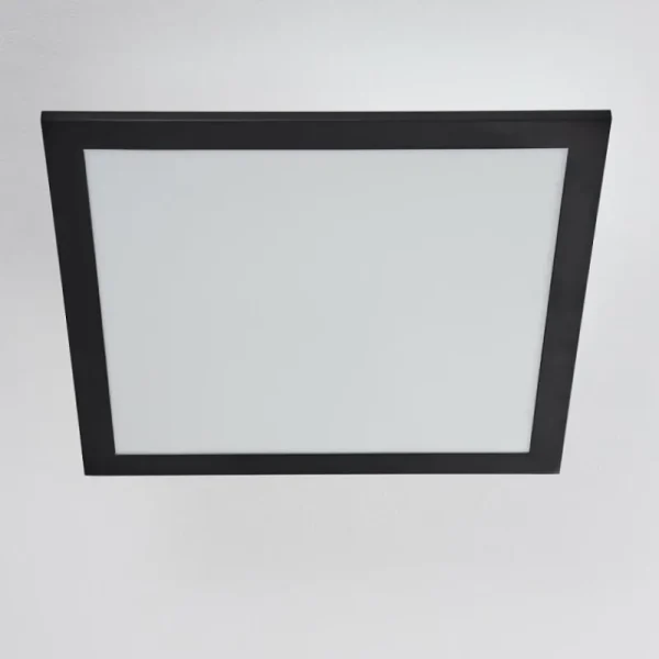hofstein Plafonnier Essaouira LED Noir, 1 lumière, Télécommandes* Lampes Modernes