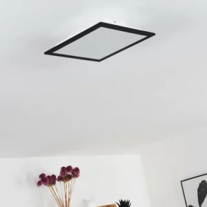 hofstein Plafonnier Essaouira LED Noir, 1 lumière, Télécommandes* Lampes Modernes