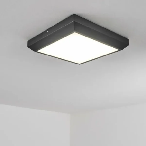 hofstein plafonnier extérieur Alkmaar LED Anthracite, 1 lumière* Lampes Modernes