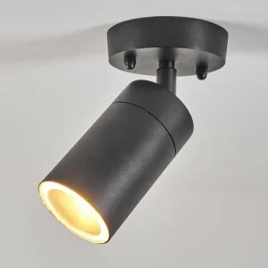 hofstein plafonnier extérieur Bessiebelle Noir, Blanc, 1 lumière* Lampes Modernes