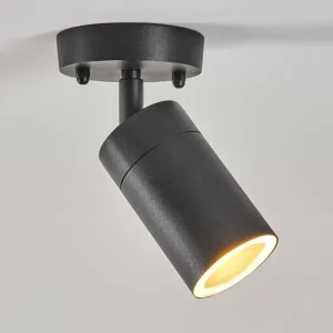 hofstein plafonnier extérieur Bessiebelle Noir, Blanc, 1 lumière* Lampes Modernes