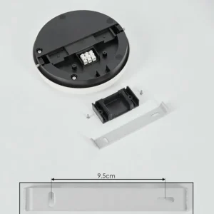 hofstein plafonnier extérieur Centinela LED Anthracite, Blanc, 1 lumière* Lampes Modernes