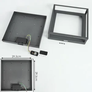 hofstein plafonnier extérieur Nonza LED Anthracite, 1 lumière* Lampes Modernes