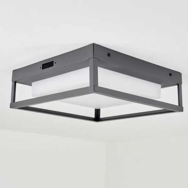 hofstein plafonnier extérieur Nonza LED Anthracite, 1 lumière* Lampes Modernes