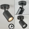 hofstein plafonnier extérieur Corneda Noir, 1 lumière* Lampes En Verre
