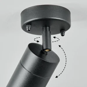 hofstein plafonnier extérieur Corneda Noir, 1 lumière* Lampes En Verre
