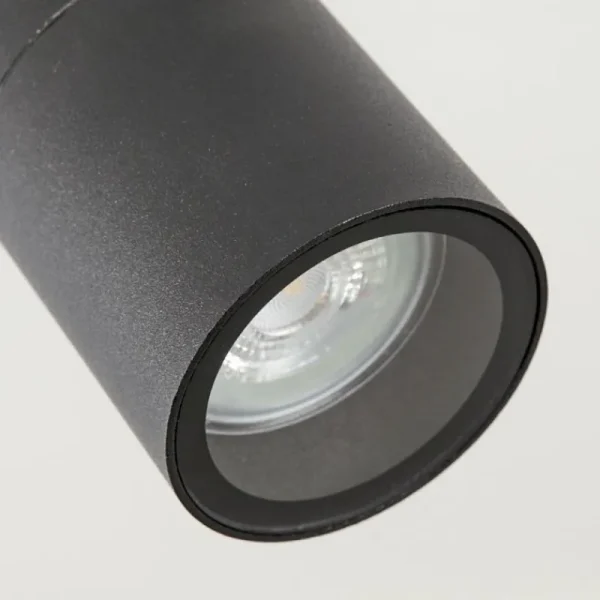 hofstein plafonnier extérieur Corneda Noir, 1 lumière* Lampes En Verre