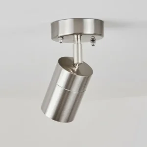 hofstein plafonnier extérieur Corneda Acier inoxydable, 1 lumière* Lampes En Verre