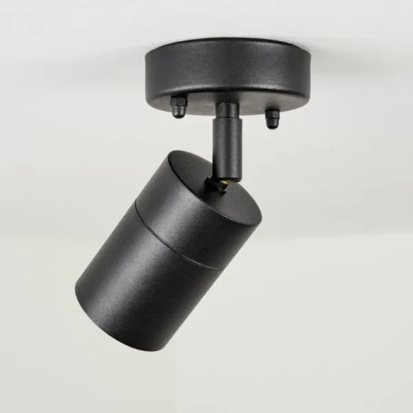 hofstein plafonnier extérieur Corneda Noir, 1 lumière* Lampes En Verre