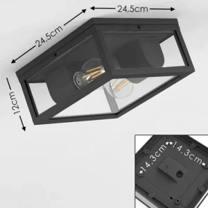hofstein plafonnier extérieur Kiwalik Anthracite, 1 lumière* Lampes Modernes