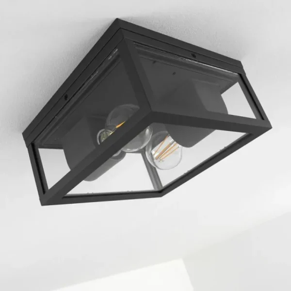 hofstein plafonnier extérieur Kiwalik Anthracite, 1 lumière* Lampes Modernes