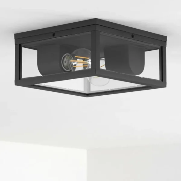 hofstein plafonnier extérieur Kiwalik Anthracite, 1 lumière* Lampes Modernes