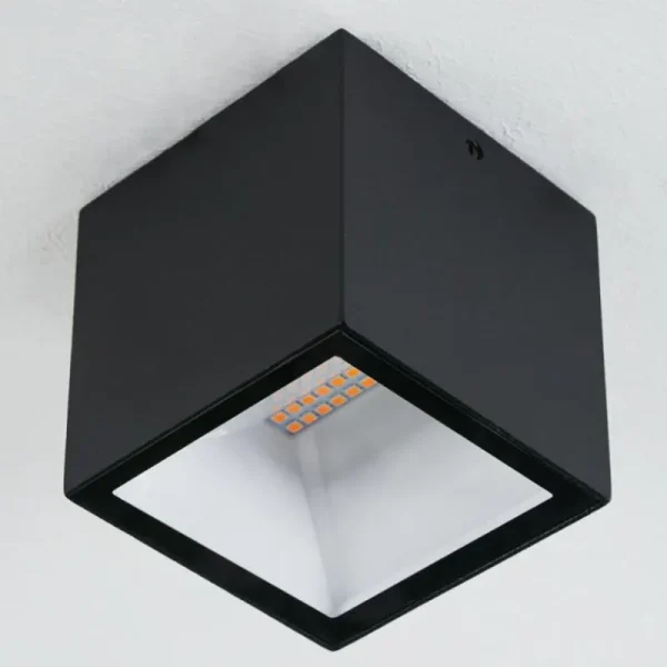 hofstein plafonnier extérieur Spidern LED Blanc, 1 lumière* Lampes En Verre