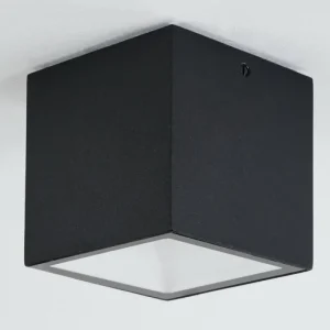 hofstein plafonnier extérieur Spidern LED Blanc, 1 lumière* Lampes En Verre