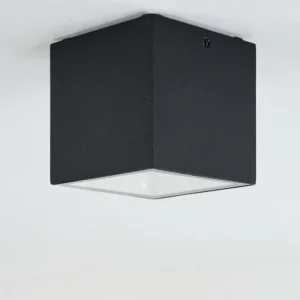 hofstein plafonnier extérieur Spidern LED Blanc, 1 lumière* Lampes En Verre