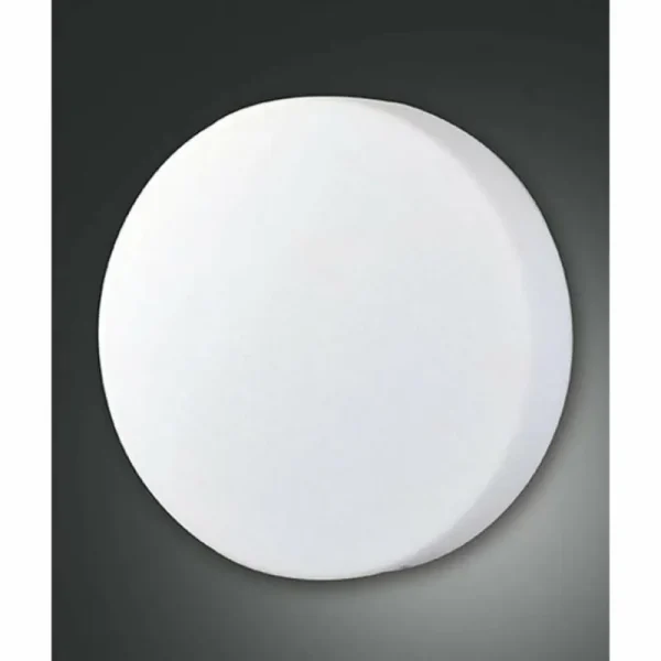 Luminaires Fabas Luce Plafonnier Fabas Luce GRAFF Blanc, 2 lumières* Lampes En Verre