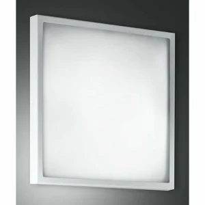 Luminaires Fabas Luce Plafonnier Fabas Luce OSAKA Blanc, 3 lumières* Lampes En Verre