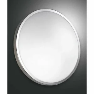 Luminaires Fabas Luce Plafonnier Fabas Luce PLAZA Chrome, 3 lumières* Lampes En Verre