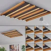hofstein Plafonnier Favorina LED Écru, Noir, 1 lumière, Télécommandes* Lampes Modernes