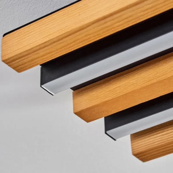 hofstein Plafonnier Favorina LED Écru, Noir, 1 lumière* Lampes Modernes