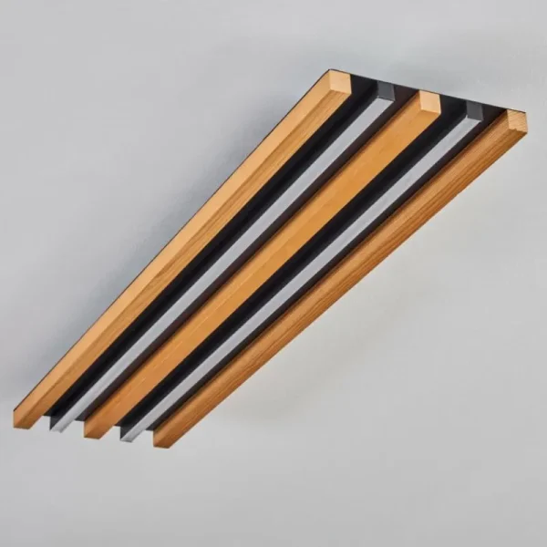 hofstein Plafonnier Favorina LED Écru, Noir, 1 lumière* Lampes Modernes
